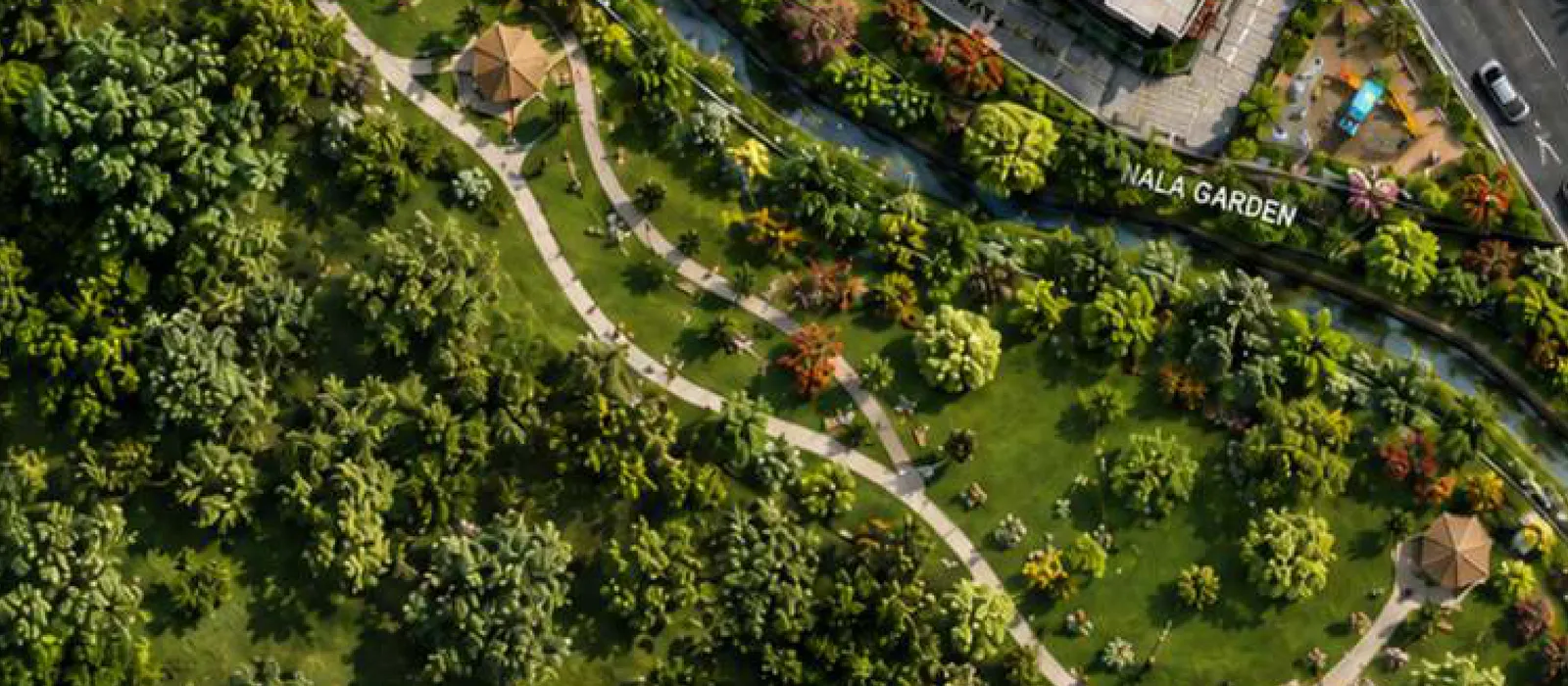 Nala Garden greens at Venkatesh Serenique, Bavdhan